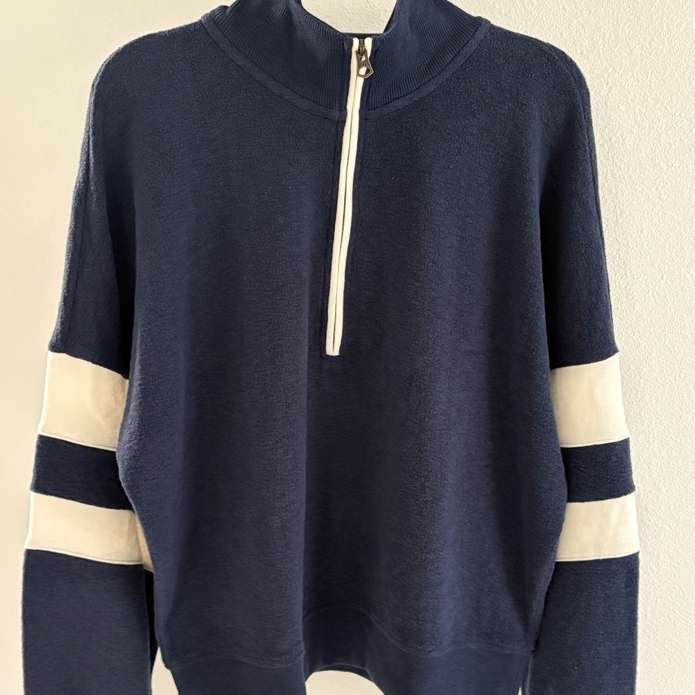 Faherty Women's Beach Fleece Quarter Zip